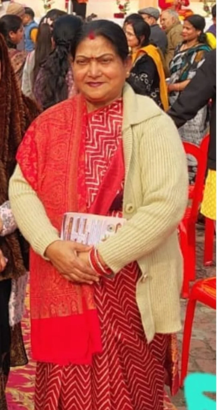 राष्ट्रीय कायस्थ एकता मंच की पदाधिकारी ममता सक्सेना को सभासद मनोनीत होने पर समाज के लोगो ने दी शुभकामनाएं