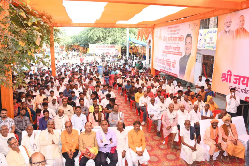 बीहड़ वाली माता मंदिर के पर्यटन विकास एवं सौंदर्यीकरण का भव्य लोकार्पण