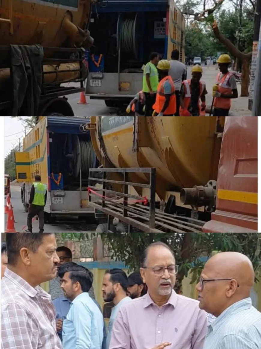 40 साल बाद शुरू हुई सीवर लाइन की सफाई, 82 लाख रुपये होंगे खर्च