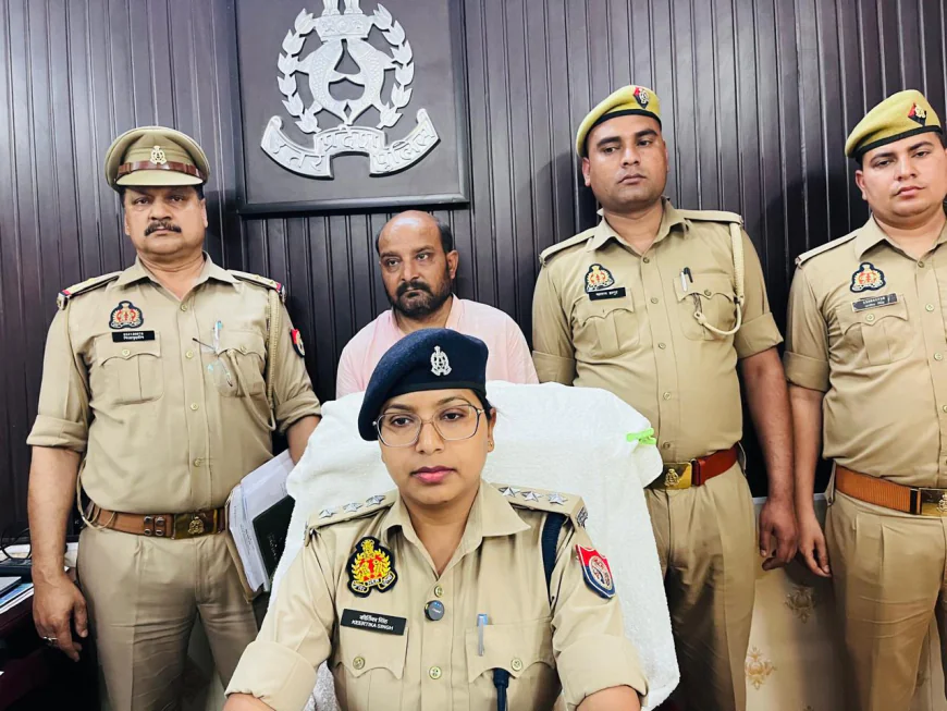 Etah News : चोरी का खुलासा: किरायेदार गिरफ्तार, जेवरात बरामद