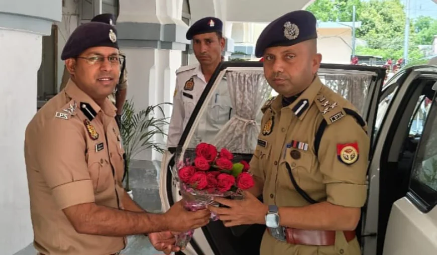 Mainpuri News : पुलिस की कार्यप्रणाली परखने पहुंचे डीआईजी आगरा,  सुरक्षा व्यवस्था का लिया जायजा