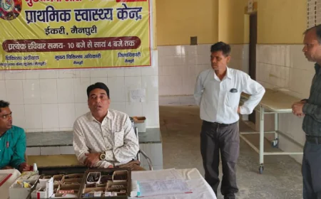 सीएमओ का औचक निरीक्षण: दो कर्मचारियों का वेतन काटने के निर्देश, लैब टेक्नीशियन पर गिरी गाज