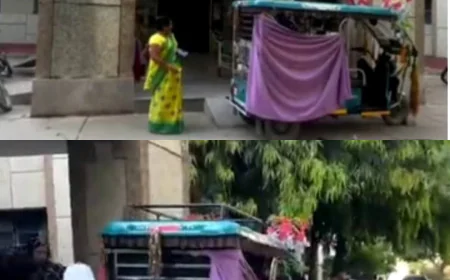 Farrukhabad News : अस्पताल जाते समय महिला ने ई-रिक्शा में दिया बच्चे को जन्म