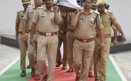 हेड कांस्टेबल रविन्द्र कुमार के आकस्मिक निधन पर पुलिस महकमा शोकाकुल