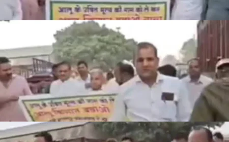 आलू किसानों का हल्लाबोल: फर्रुखाबाद से लखनऊ तक 'आलू किसान बचाओ यात्रा' शुरू