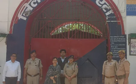 जिला कारागार का औचक निरीक्षण, बंदियों को निःशुल्क विधिक सहायता का भरोसा