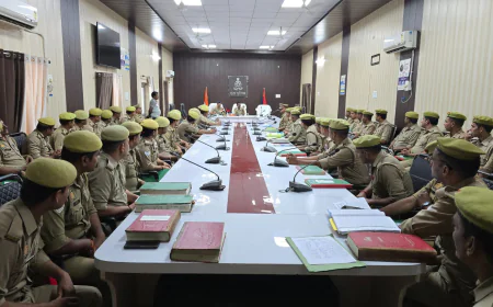 आईजीआरएस शिकायतों के निस्तारण को लेकर पुलिस अधिकारियों की गोष्ठी आयोजित