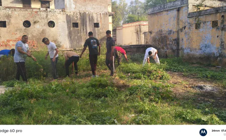 पुलिस का व्यापक स्वच्छता अभियान, थानों को बनाया जा रहा स्वच्छ व सुव्यवस्थित