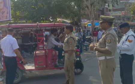 यातायात नियमों पर सख्ती: 70 वाहनों के चालान, जागरूकता अभियान भी जारी