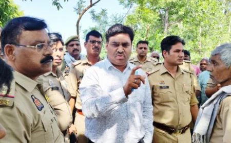 विवादित भूमि पर अंबेडकर प्रतिमा स्थापना से तनाव, प्रशासन ने लागू किया यथास्थिति आदेश