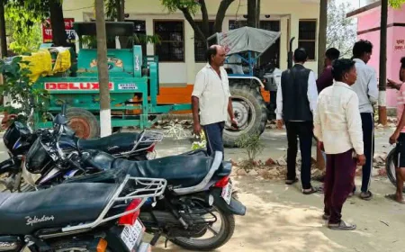 अमृतपुर में थ्रेशर हादसा: बाल फंसने से 17 वर्षीय किशोरी गंभीर घायल