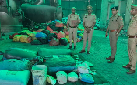 पुलिस की बड़ी कार्रवाई: ऑपरेशन दहन के तहत करोड़ों के नशीले पदार्थ किए गए नष्ट