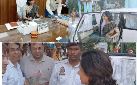 फर्रुखाबाद में नई डीएम डॉ. अंकुर लाठर ने संभाला कार्यभार, त्वरित समाधान का भरोसा