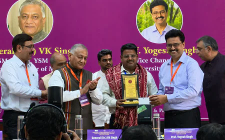 Prof. M. P. Singh Conferred with Pride Alumni Award 2026