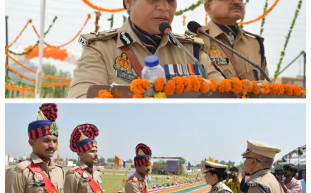 कासगंज में रिक्रूट आरक्षियों की दीक्षांत परेड सम्पन्न, भव्य आयोजन में दिखा अनुशासन और उत्साह