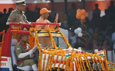 यूपी को 60 हजार नए सिपाही मिले; CM योगी पासिंग आउट परेड में हुए शामिल