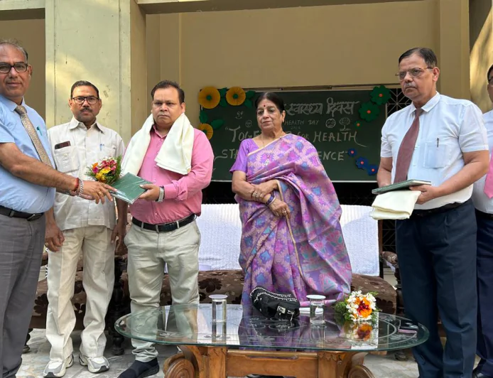 सी.पी. विद्या निकेतन इण्टर कालेज में विश्व स्वास्थ्य दिवस पर जागरूकता कार्यक्रम आयोजित