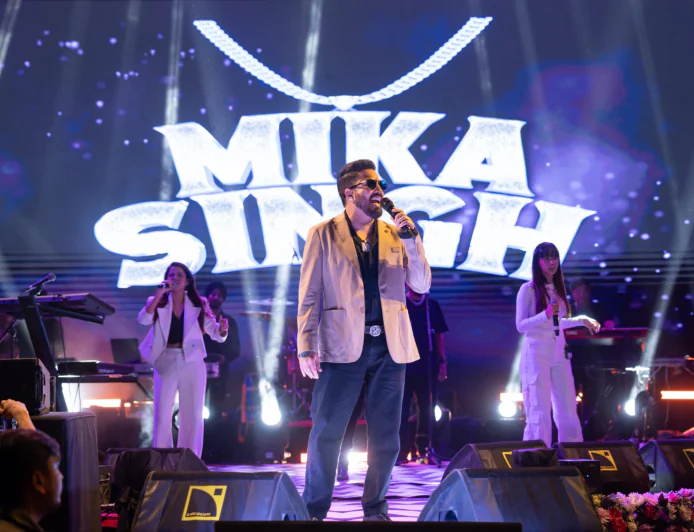 Bollywood's renowned singer Mika Singh enthralled the audience at World College of Technology and Management, Gurugram