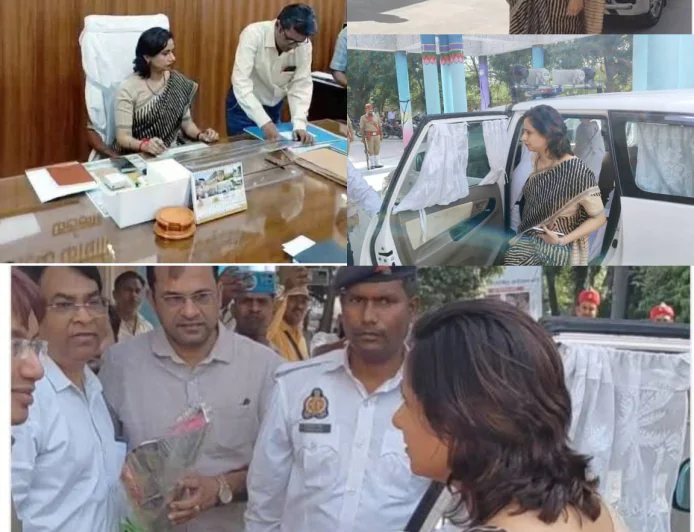 फर्रुखाबाद में नई डीएम डॉ. अंकुर लाठर ने संभाला कार्यभार, त्वरित समाधान का भरोसा