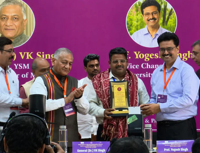 Prof. M. P. Singh Conferred with Pride Alumni Award 2026