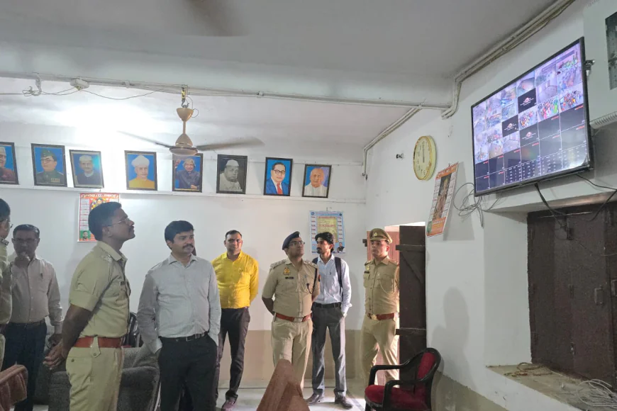 होमगार्ड भर्ती परीक्षा–2025 के लिए एटा में सघन निरीक्षण