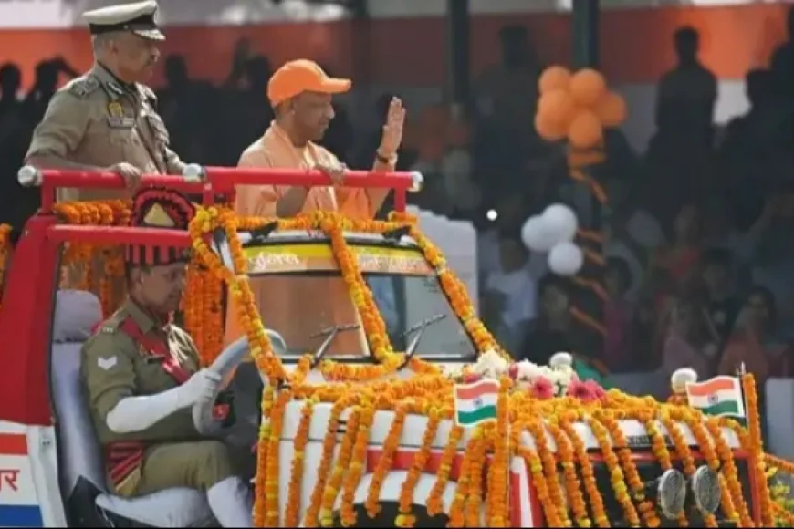 यूपी को 60 हजार नए सिपाही मिले; CM योगी पासिंग आउट परेड में हुए शामिल