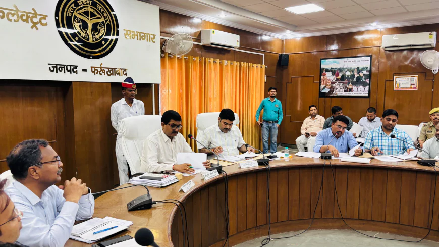 फर्रुखाबाद में हीट वेव एक्शन प्लान–2026 पर समीक्षा बैठक, विभागों को दिए गए सख्त निर्देश