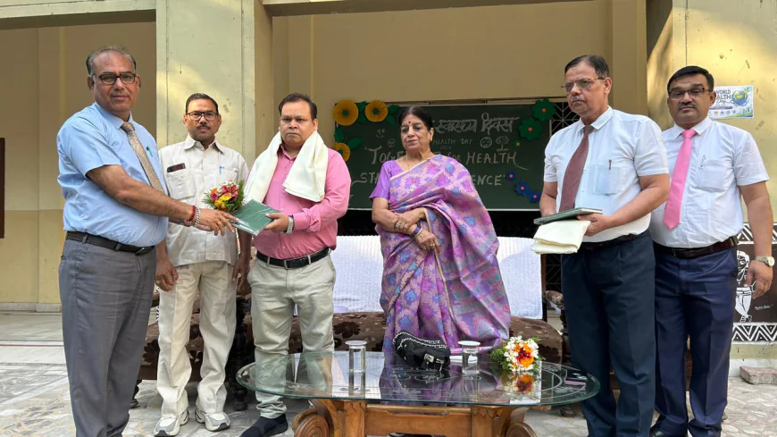सी.पी. विद्या निकेतन इण्टर कालेज में विश्व स्वास्थ्य दिवस पर जागरूकता कार्यक्रम आयोजित