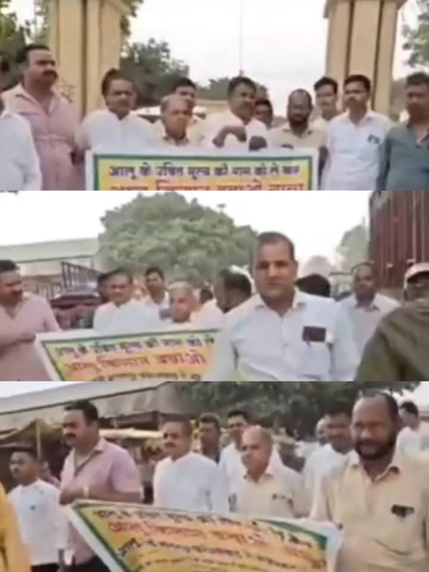 आलू किसानों का हल्लाबोल: फर्रुखाबाद से लखनऊ तक 'आलू किसान बचाओ यात्रा' शुरू