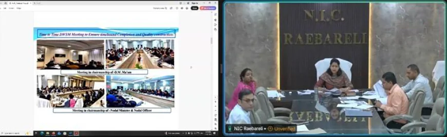 उत्तर प्रदेश: रायबरेली में 93.46% घरों तक नल जल कनेक्शन, 100% लक्ष्य की ओर तेज़ी से बढ़ता