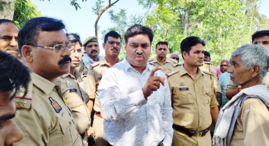 विवादित भूमि पर अंबेडकर प्रतिमा स्थापना से तनाव, प्रशासन ने लागू किया यथास्थिति आदेश