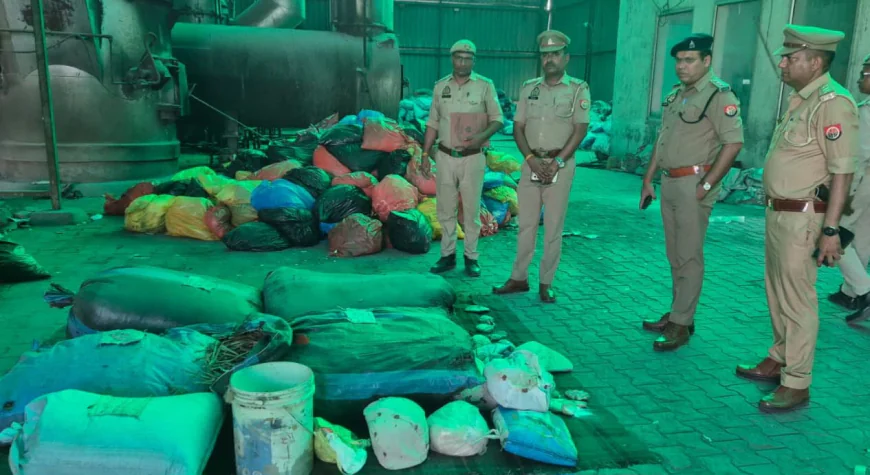 पुलिस की बड़ी कार्रवाई: ऑपरेशन दहन के तहत करोड़ों के नशीले पदार्थ किए गए नष्ट