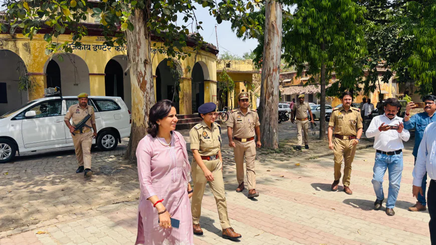 होमगार्ड भर्ती परीक्षा: डीएम-एसपी का औचक निरीक्षण, व्यवस्थाएं दुरुस्त