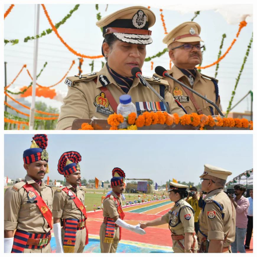 कासगंज में रिक्रूट आरक्षियों की दीक्षांत परेड सम्पन्न, भव्य आयोजन में दिखा अनुशासन और उत्साह