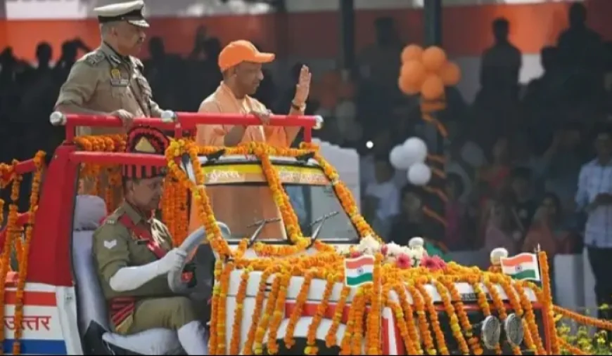 यूपी को 60 हजार नए सिपाही मिले; CM योगी पासिंग आउट परेड में हुए शामिल