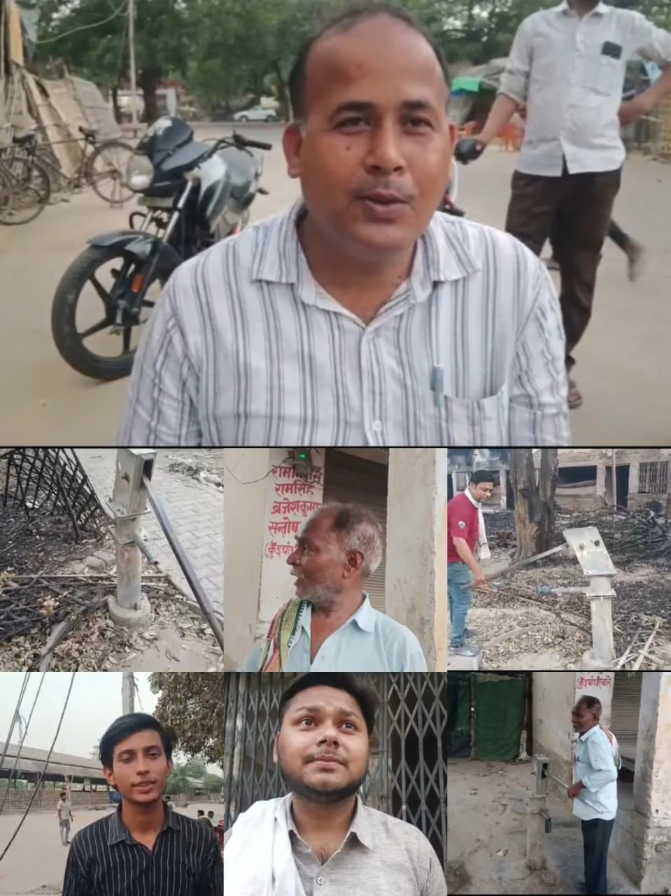 भीषण गर्मी में प्यास से तड़प रही नवीन मंडी