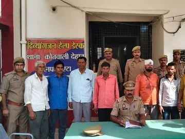 घिलौआ जमीन विवाद में फायरिंग व मारपीट, 8 आरोपी गिरफ्तार