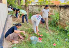 एटा पुलिस का स्वच्छता अभियान: थानों को बनाया साफ-सुथरा और व्यवस्थित