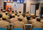 डॉ0 इलामारन जी. द्वारा थाना जैथरा पर अलीगंज सर्किल के समस्त थानों का किया अर्दली रूम, संबंधित को दिए आवश्यक दिशा निर्देश