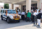Kasganj news राष्ट्रीय लोक अदालत के प्रचार-प्रसार हेतु वाहन को मा0 जनपद न्यायाधीश/अध्यक्ष, जिला विधिक सेवा प्राधिकरण, कासगंज द्वारा हरी झंड़ी दिखाकर रवाना
