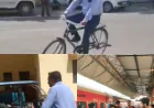 मोदी की अपील पर साइकिल से समाधान दिवस पहुंचे डीडीओ, सांसद ने ट्रेन से किया दिल्ली सफर