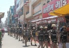 बकरीद से पहले फतेहगढ़ पुलिस अलर्ट मोड में, सड़कों पर उतरे अफसर