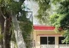 फर्रुखाबाद में रातभर अंधेरे में डूबे 100 गांव, तेज आंधी से 33 केवी लाइनें ठप
