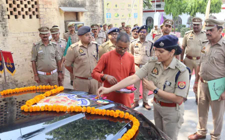 फर्रुखाबाद पुलिस को मिली 17 नई डायल 112 गाड़ियां, आपातकालीन सेवा होगी और तेज