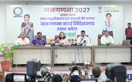 लखनऊ में ‘जनगणना 2027’ को लेकर बड़ी तैयारी, 7 मई से शुरू होगी स्व-गणना