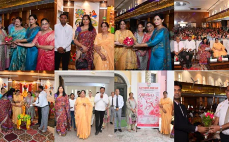 मातृ दिवस पर सी.पी. विद्या निकेतन में भव्य आयोजन, मेधावी छात्रों की माताओं का हुआ सम्मान