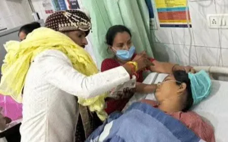 ICU में हुई अनोखी शादी: बेहोश दुल्हन की अस्पताल में भरी मांग, बारात लेकर पहुंचा दूल्हा