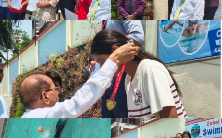Farrukhabad News : तैराकों का दमखम: सी.पी. विद्या निकेतन में जोनल स्विमिंग प्रतियोगिता संपन्न, विजेता खिलाड़ी चयनित