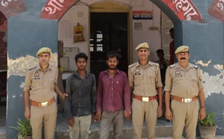 भट्टे पर काम करने आई बालिका से दुष्कर्म का आरोप, 24 घंटे में दोनों आरोपी गिरफ्तार