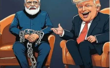 आरएसएस-भाजपा और अमेरिका की दासता की ओर बढ़ता भारत